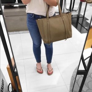 All Saints Raye Leather Tote